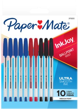 Paper-Mate-Inkjoy-100-Ballpoint-Pens-10-Pack on sale