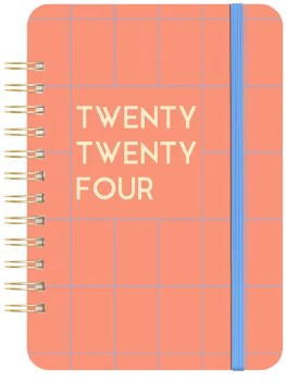 Orange-Circle-Week-to-View-Do-it-all-Planner-Coral-Grid on sale