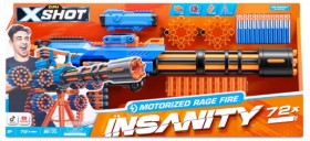 Zuru-X-Shot-Insanity-Motorized-Rage-Fire-Blaster-72-Darts on sale