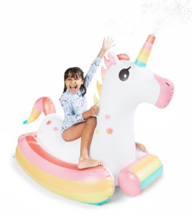 Inflatable-Unicorn-Ride-on-Sprinkler on sale