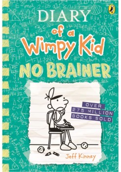 Diary-of-a-Wimpy-Kid-No-Brainer-by-Jeff-Kinney-Book on sale