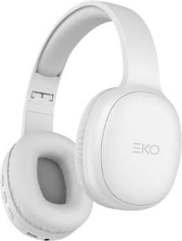 EKO-Wireless-Bluetooth-Headphones-White on sale