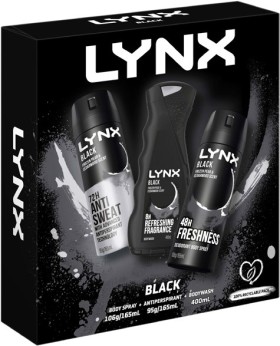 Lynx-Trio-Black-Collection on sale