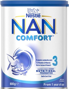 Nestl-Nan-Comfort-3-Milk-Drink-From-1-Year-800g on sale