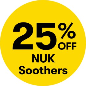 25-off-NUK-Soothers on sale