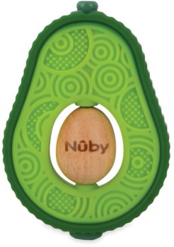 Nuby-Avo-Muncher-with-Wood-Spinner on sale