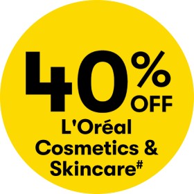 40-off-LOral-Cosmetics-Skincare on sale