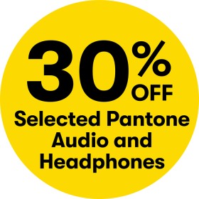 30-off-Selected-Pantone-Audio-and-Headphones on sale
