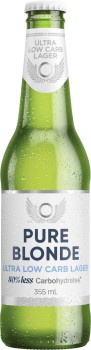 Pure-Blonde-Ultra-Low-Carb-Lager-Bottles-355mL on sale