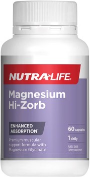 Nutra-Life-Magnesium-Hi-Zorb-60-Capsules on sale
