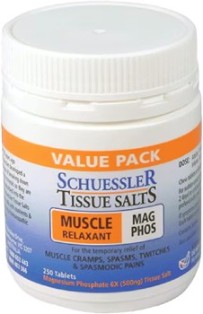 Schuessler-Tissue-Salts-Mag-Phos-Muscle-Relaxant-250-Tablets on sale