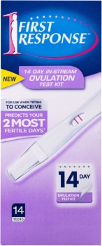 First-Response-14-Day-In-Stream-Ovulation-Test-Kit on sale