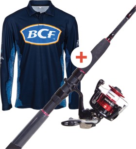 Shimano-Sienna-Spin-Combo-BCF-Sub-Polo-Pack on sale