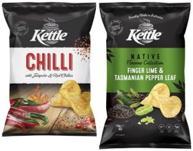 Kettle-Potato-Chips-or-Natives-150g-165g on sale