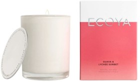 Ecoya-Guava-and-Lychee-Sorbet-Madison-Candle on sale