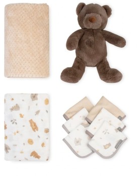 The-Little-Linen-Company-Nectar-Bear-Gift-Set on sale