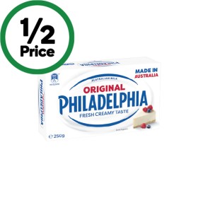 Philadelphia-Cream-Cheese-Block-250g-From-the-Fridge on sale