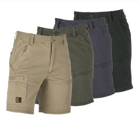 ELEVEN-Workwear-Force-Tapered-Walk-Shorts on sale