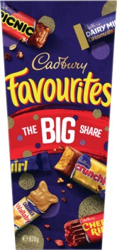 Cadbury-Favourites-Big-Share-820g on sale