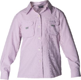 Shimano-Kids-Vented-Fishing-Shirt-Lilac on sale