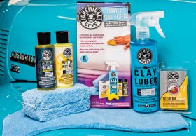 Chemical Guys CLY_113 OG Clay Bar & Lubber Synthetic Lubricant Kit,  Light/Medium Duty (16 oz) (2 Items) 