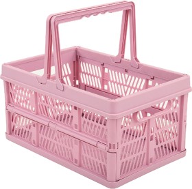 Otto+15L+Folding+Basket+Pink