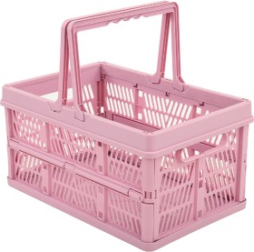 Otto-15L-Folding-Basket-Pink on sale