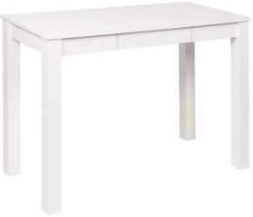 Quartet+Amalfi+1+Drawer+1100mm+Desk+White