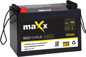 Maxx-Deep-Cycle-DC12-100AGM-Battery on sale