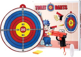 Toilet-Dart-Target-Shoot-Game on sale