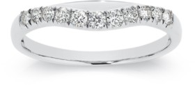 18ct-White-Gold-Diamond-Curved-Band on sale