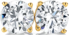 9ct-Gold-Cubic-Zirconia-Studs on sale