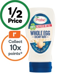 Praise Mayo Whole Egg Squeeze 335g