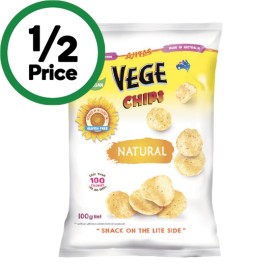 Vege Chips or Rice Crackers 75-100g – From the Health Food Aisle