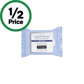 Neutrogena Night Calming Makeup Remover Cleansing Wipes Pk 25