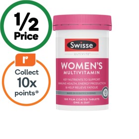 Swisse Women's Ultivite Tablets Pk 100~