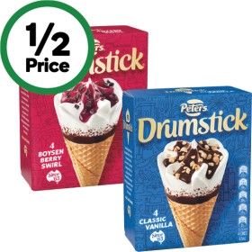 Peters Drumstick 475-490ml Pk 4-6 – Excludes Plant Based – From the Freezer
