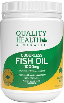 Quality-Health-Odourless-Fish-Oil-1000mg-400-Caps on sale