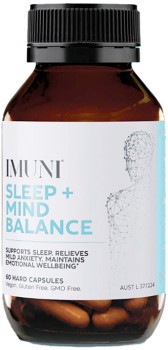 Imuni-Sleep-Mind-Balance-60-Capsules on sale