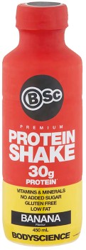 Bsc-Body-Science-Rtd-Premium-Protein-Shake-Banana-6-X-450ml on sale