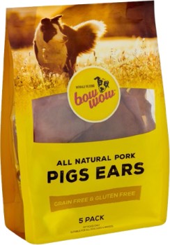 Bow-Wow-5-Pack-Pigs-Ears on sale