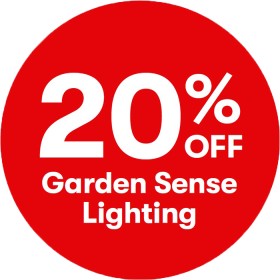20-off-Garden-Sense-Lighting on sale