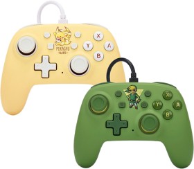 Power-A-Nano-Wired-Controllers-Pikachu-Friends-or-Toon-Link on sale