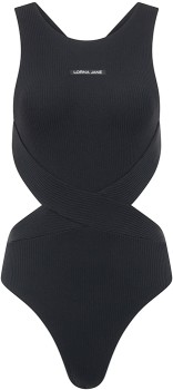 Elevate-Active-Rib-Bodysuit-Black on sale