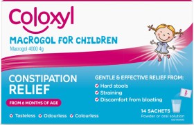 NEW-Coloxyl-Macrogol-for-Children-14-Sachets on sale