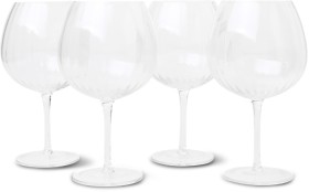 Heritage-Crimped-Red-Wine-Glass-Set-of-4 on sale