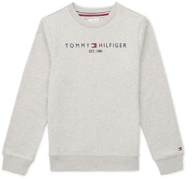 Tommy-Hilfiger-Essential-Sweat-Top-Light-Grey on sale