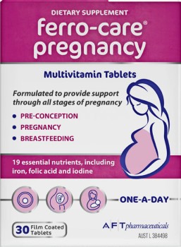 Ferro-care-Pregnancy-Multivitamin-30-Tablets on sale