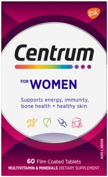 Centrum-For-Women-60-Tablets on sale
