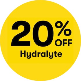 20-off-Hydralyte on sale